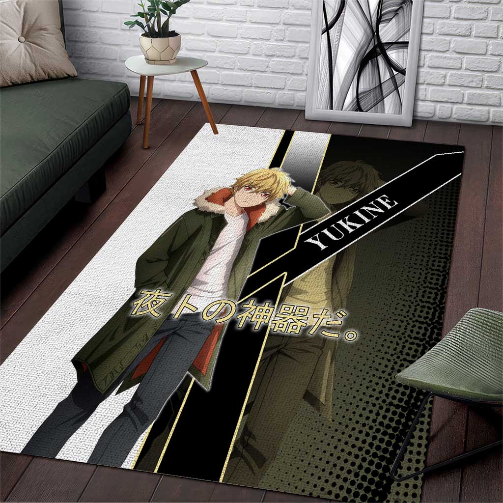 Yukine Area Rug Urban Divine Anime Style