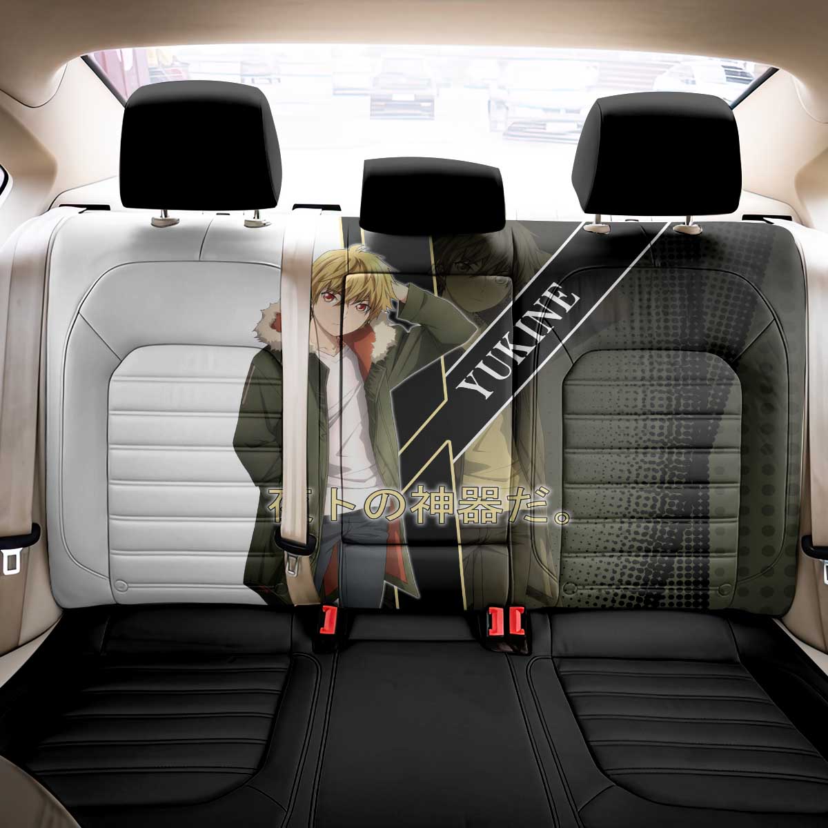 Yukine Back Car Seat Cover Urban Divine Anime Style