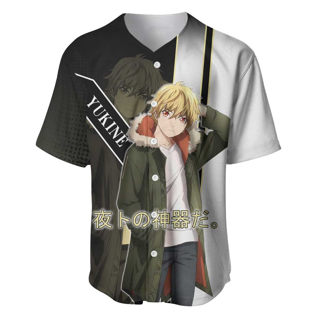 Yukine Baseball Jersey Urban Divine Anime Style