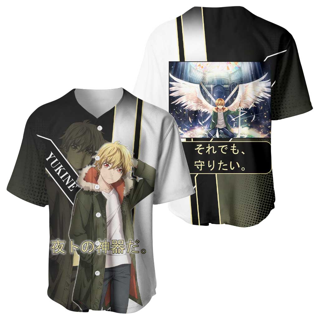 Yukine Baseball Jersey Urban Divine Anime Style