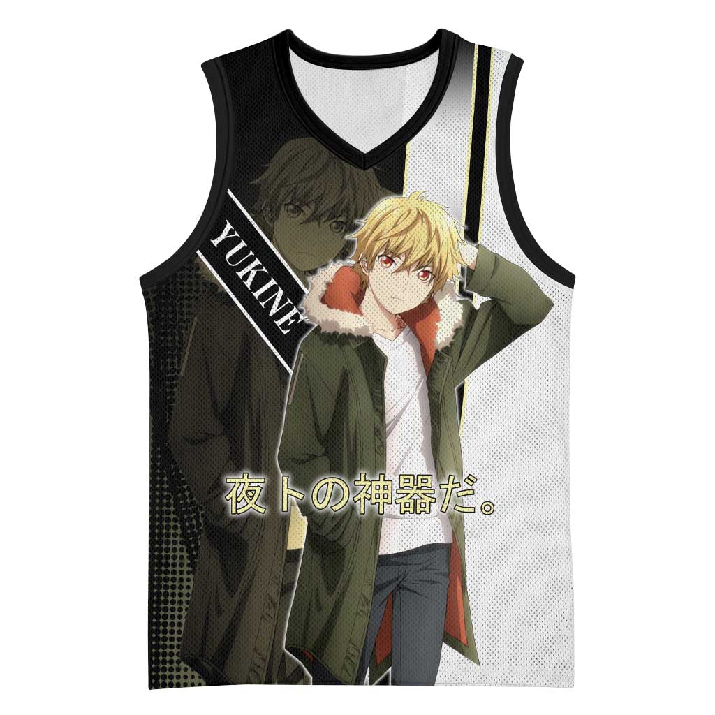 Yukine Basketball Jersey Urban Divine Anime Style