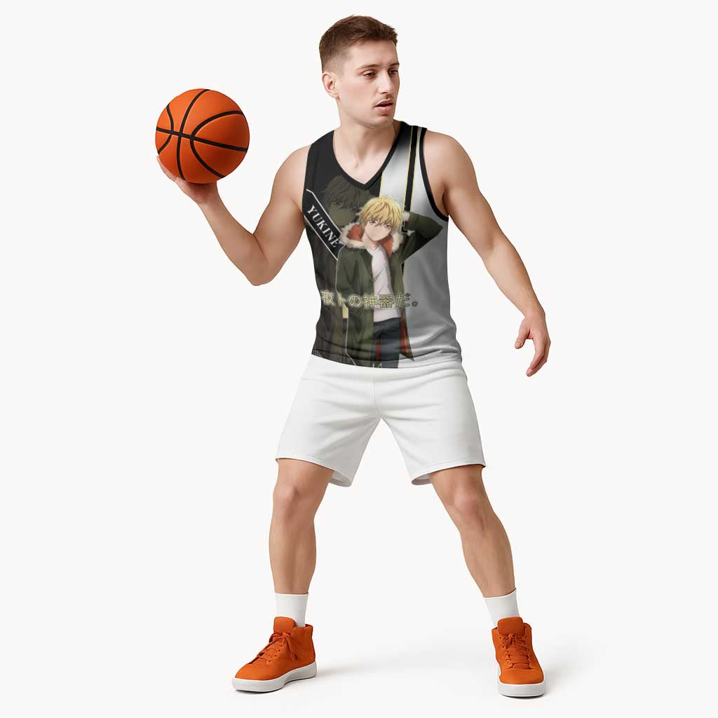 Yukine Basketball Jersey Urban Divine Anime Style