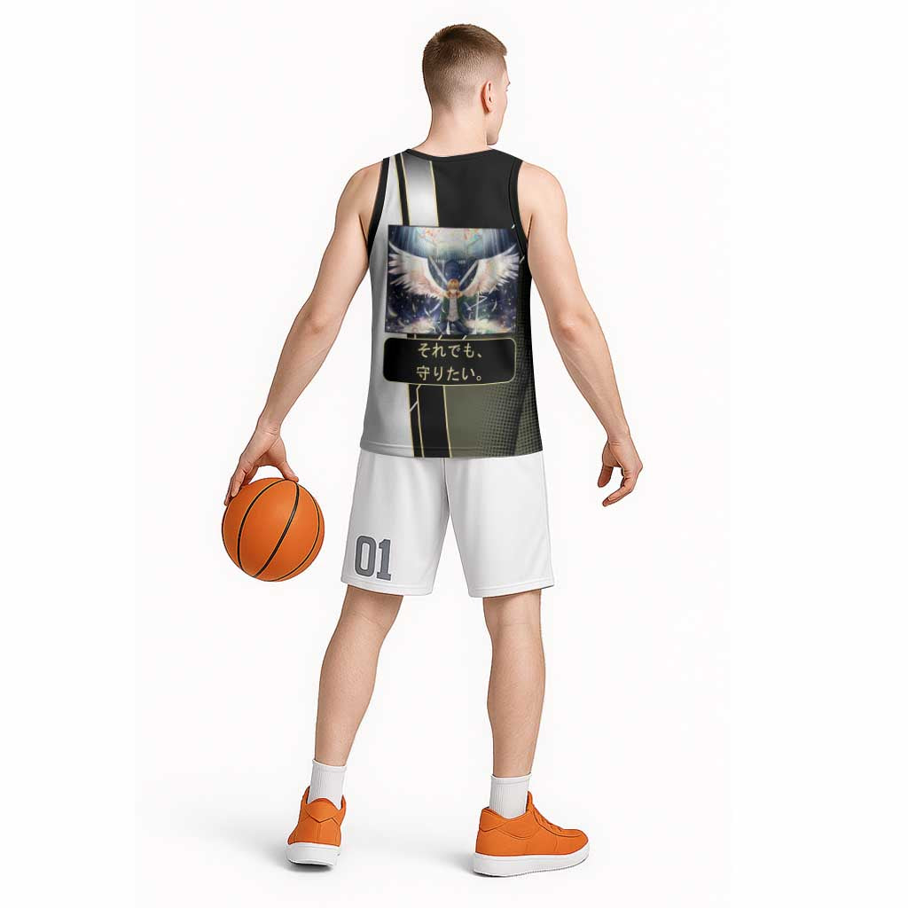 Yukine Basketball Jersey Urban Divine Anime Style