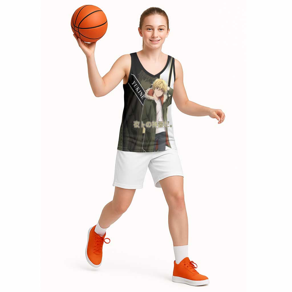 Yukine Basketball Jersey Urban Divine Anime Style