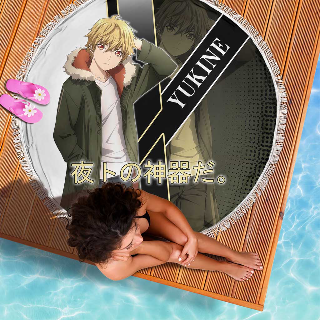 Yukine Beach Blanket Urban Divine Anime Style