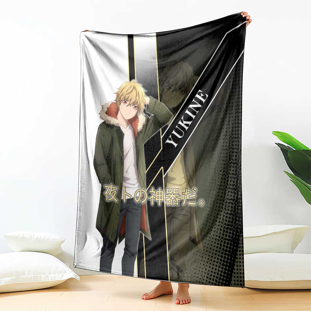 Yukine Blanket Urban Divine Anime Style