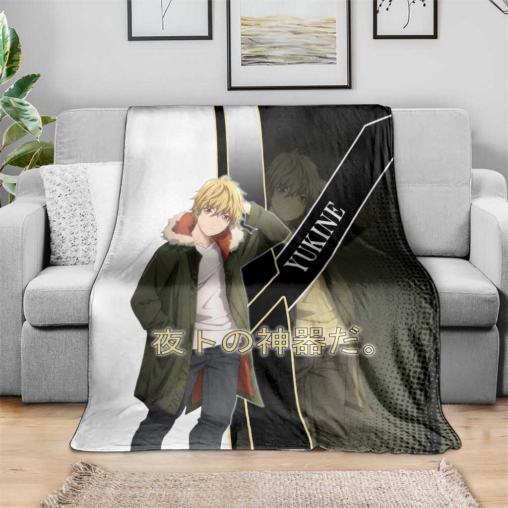 Yukine Blanket Urban Divine Anime Style