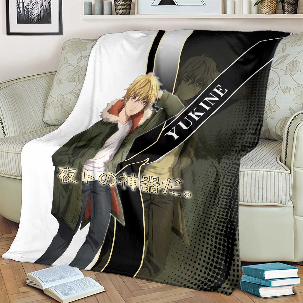 Yukine Blanket Urban Divine Anime Style