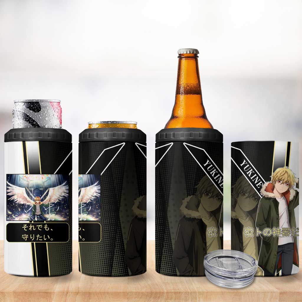 Yukine 4 in 1 Can Cooler Tumbler Urban Divine Anime Style