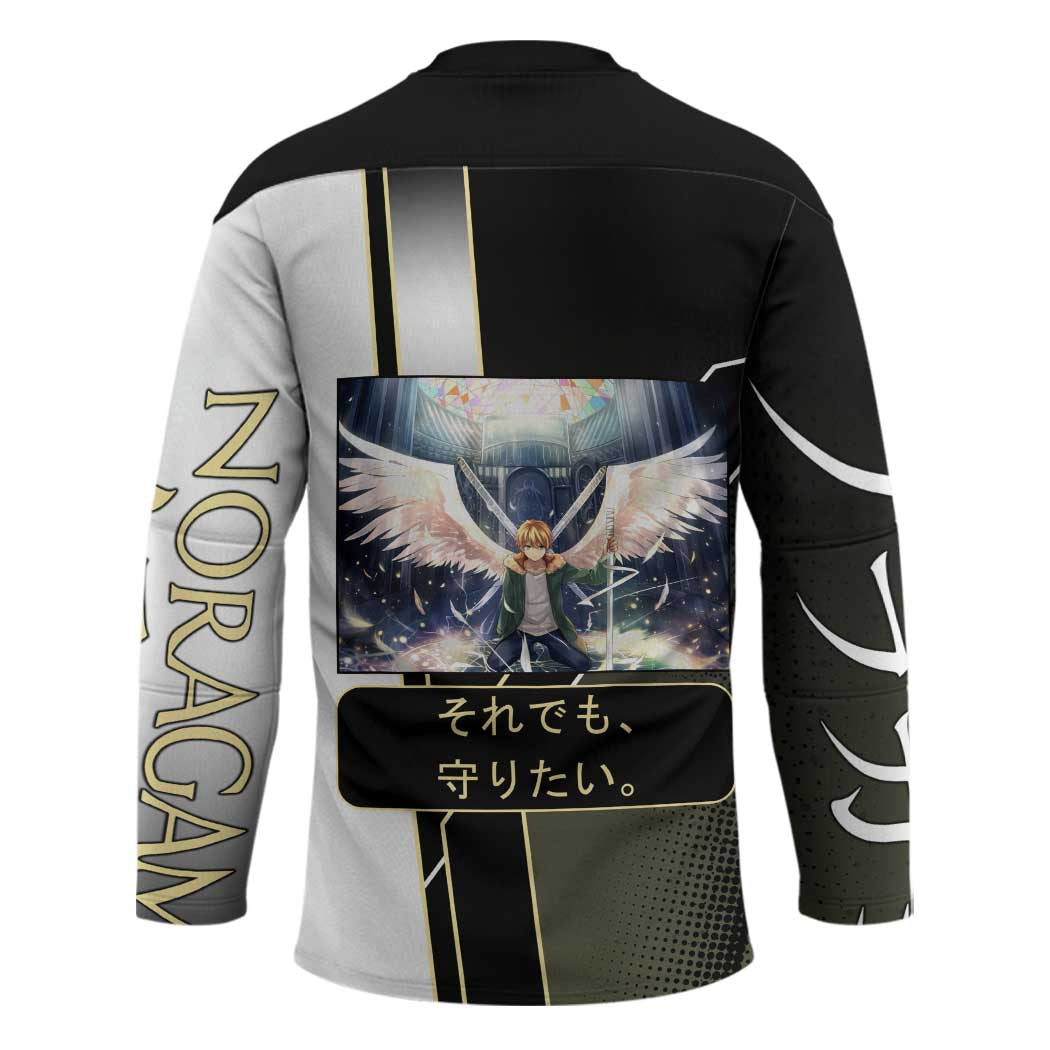 Yukine Hockey Jersey Urban Divine Anime Style