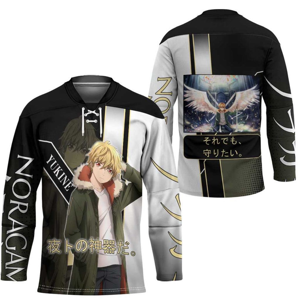 Yukine Hockey Jersey Urban Divine Anime Style