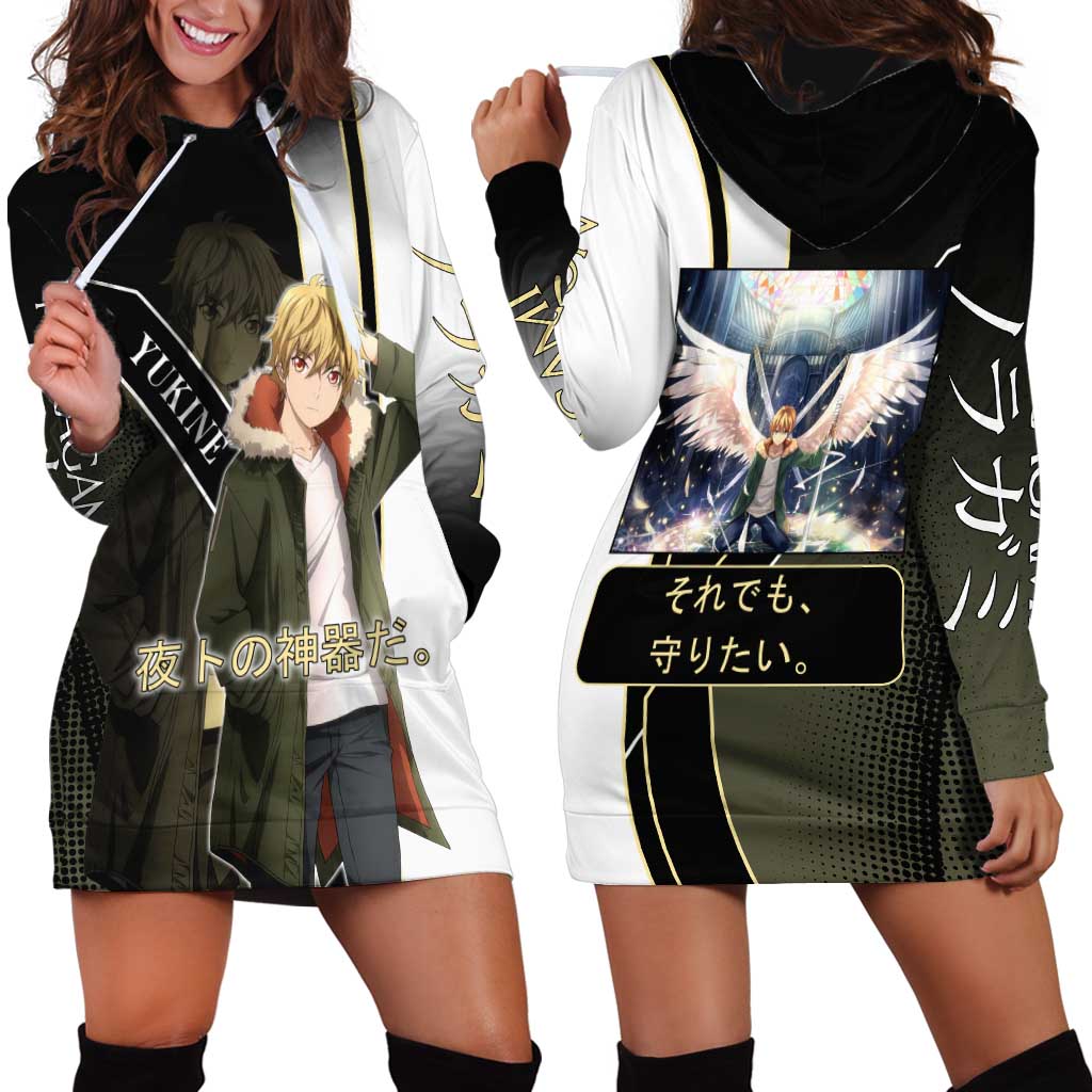 Yukine Hoodie Dress Urban Divine Anime Style