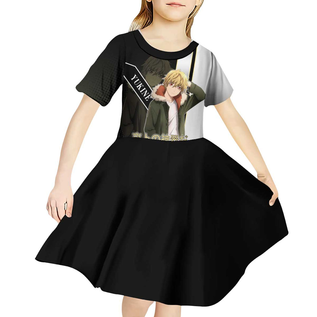 Yukine Kid Short Sleeve Dress Urban Divine Anime Style