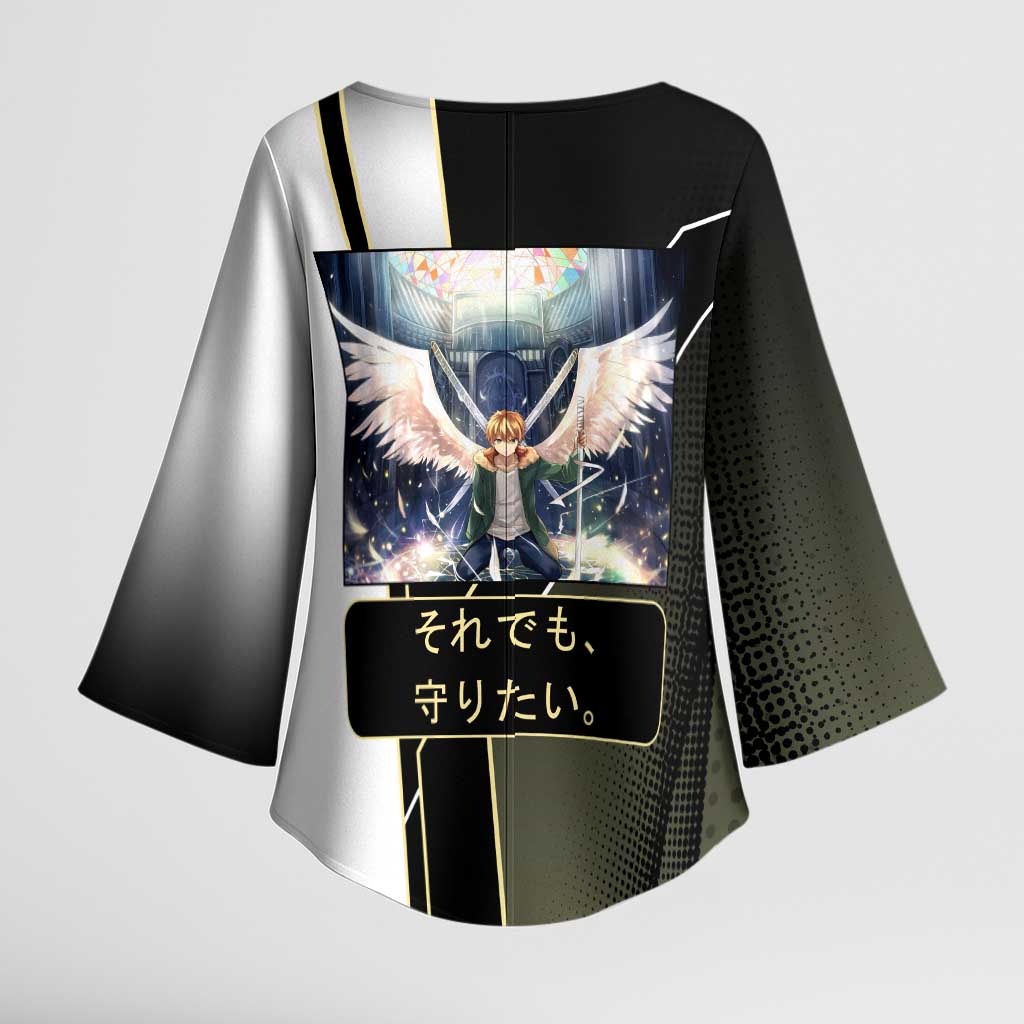 Yukine Kimono Sleeve Blouse Urban Divine Anime Style