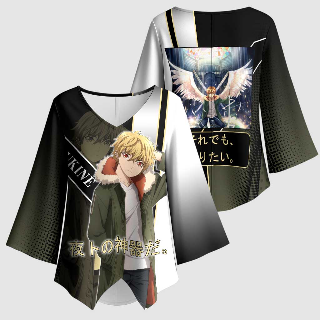 Yukine Kimono Sleeve Blouse Urban Divine Anime Style