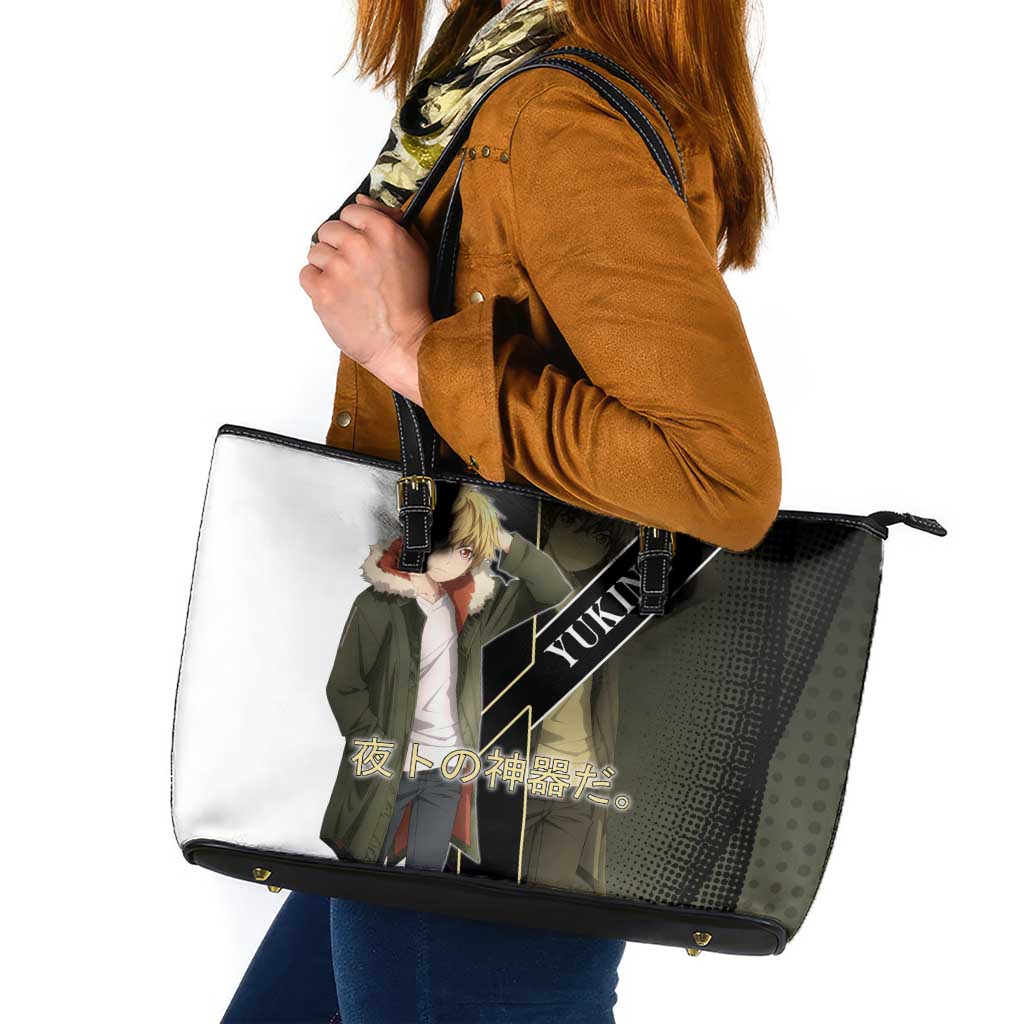 Yukine Leather Tote Bag Urban Divine Anime Style