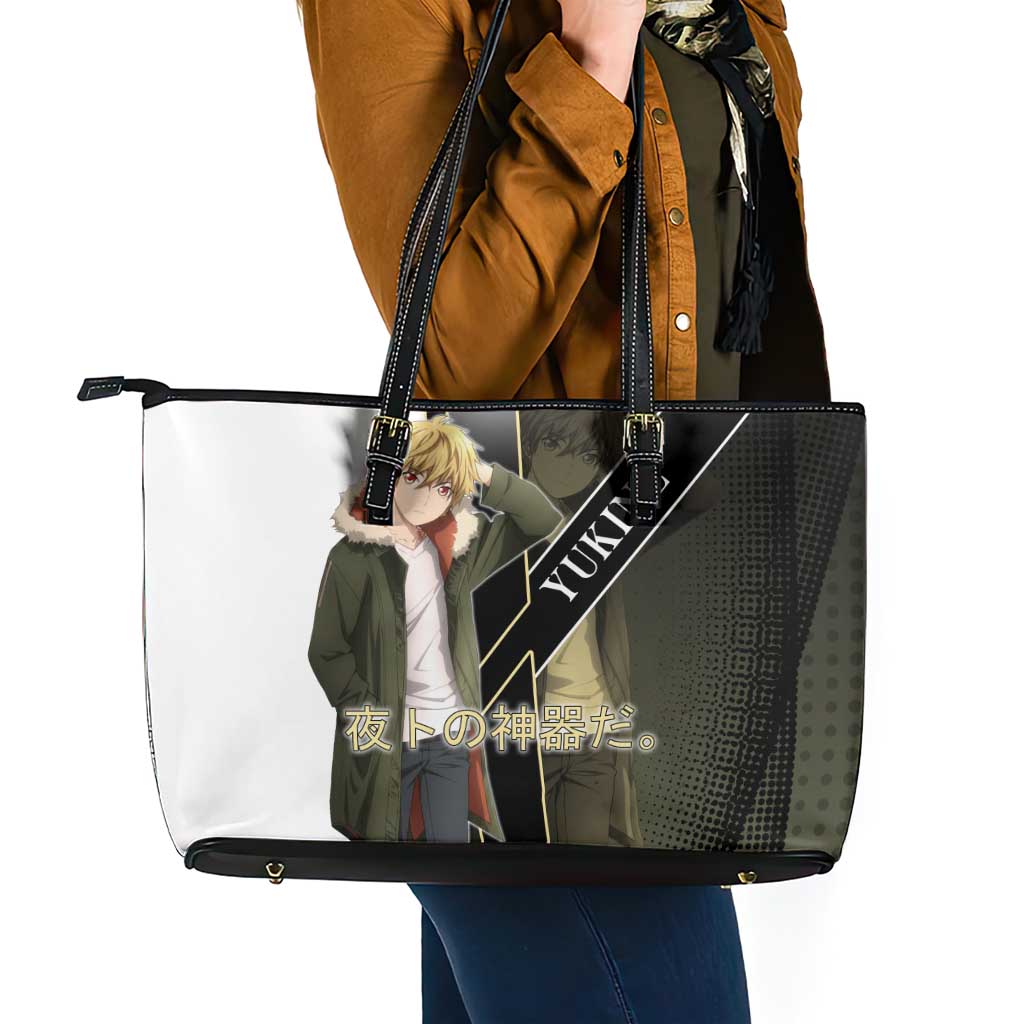 Yukine Leather Tote Bag Urban Divine Anime Style