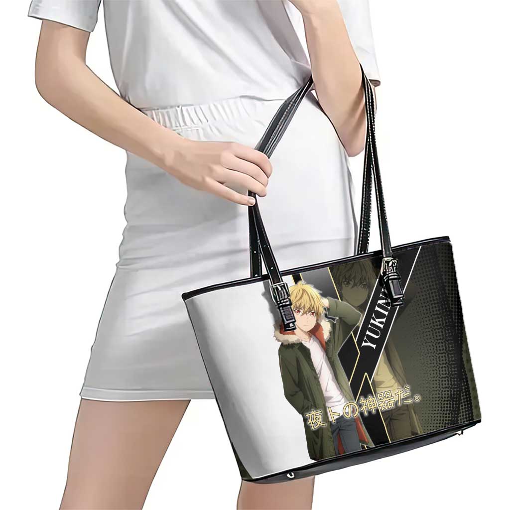 Yukine Leather Tote Bag Urban Divine Anime Style
