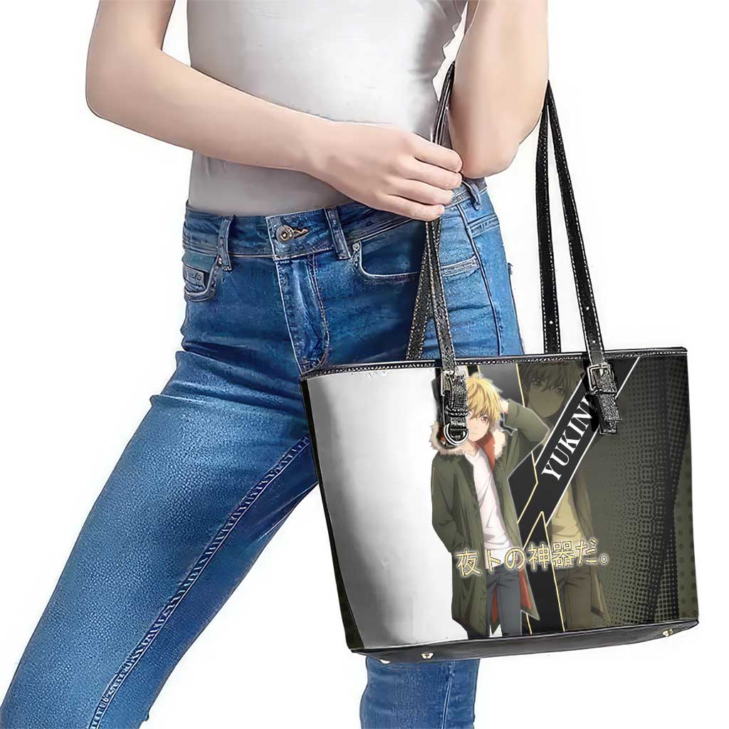 Yukine Leather Tote Bag Urban Divine Anime Style