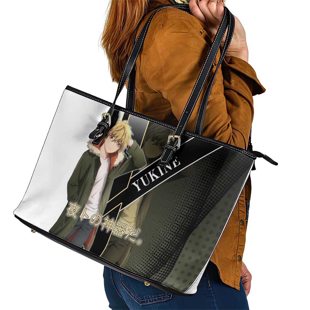 Yukine Leather Tote Bag Urban Divine Anime Style