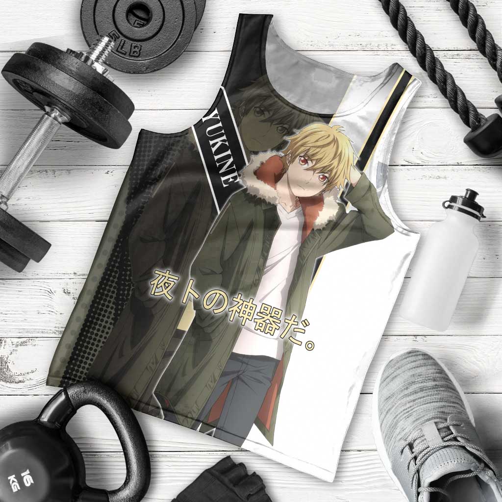 Yukine Men Tank Top Urban Divine Anime Style