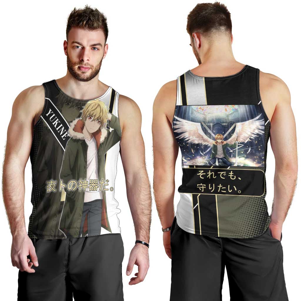 Yukine Men Tank Top Urban Divine Anime Style