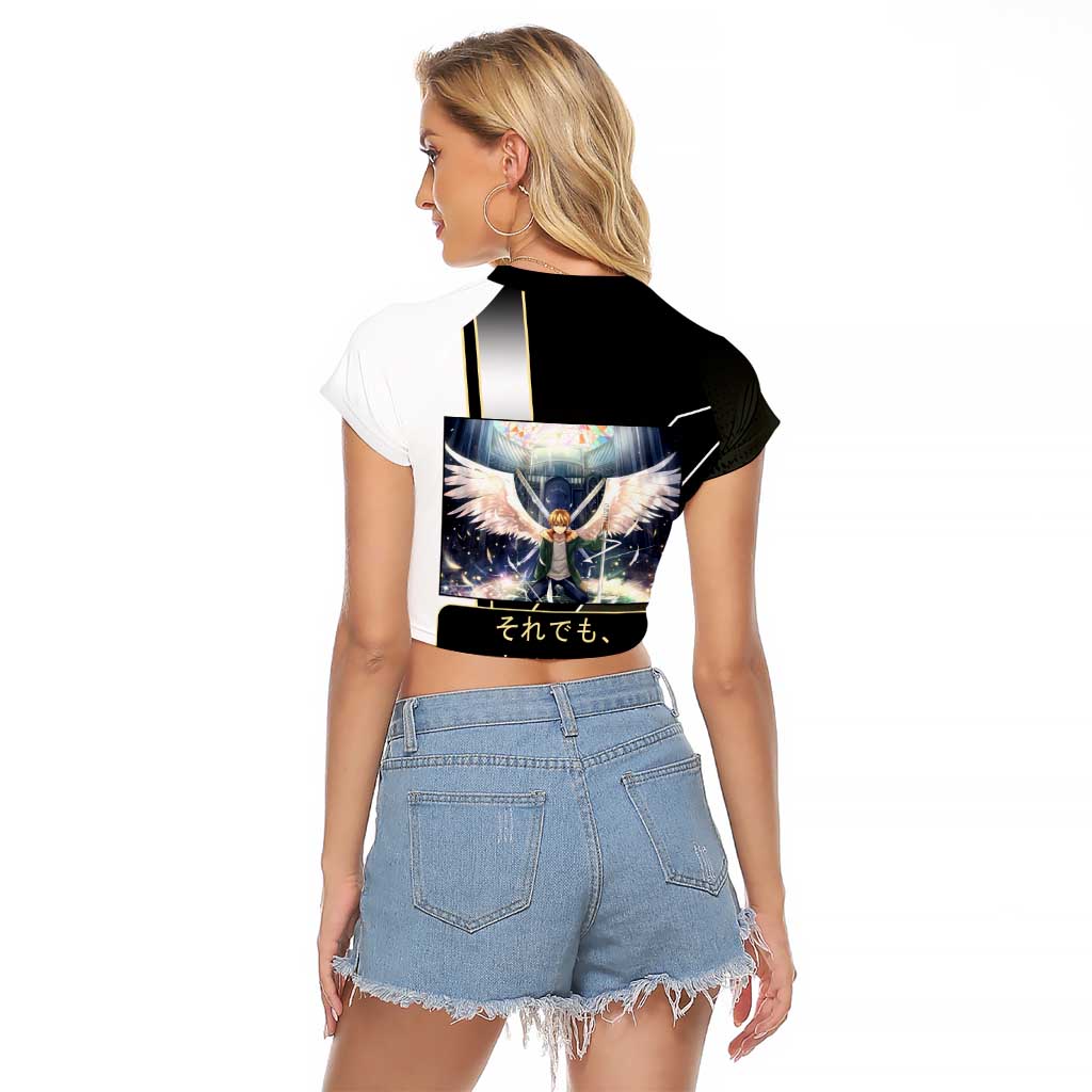 Yukine Raglan Cropped T Shirt Urban Divine Anime Style