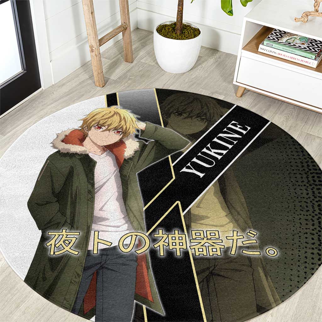 Yukine Round Carpet Urban Divine Anime Style