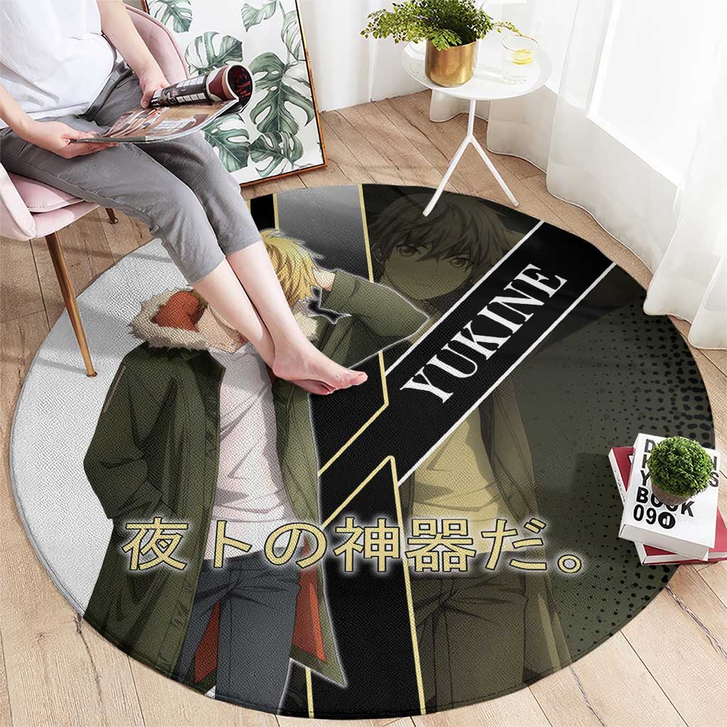 Yukine Round Carpet Urban Divine Anime Style