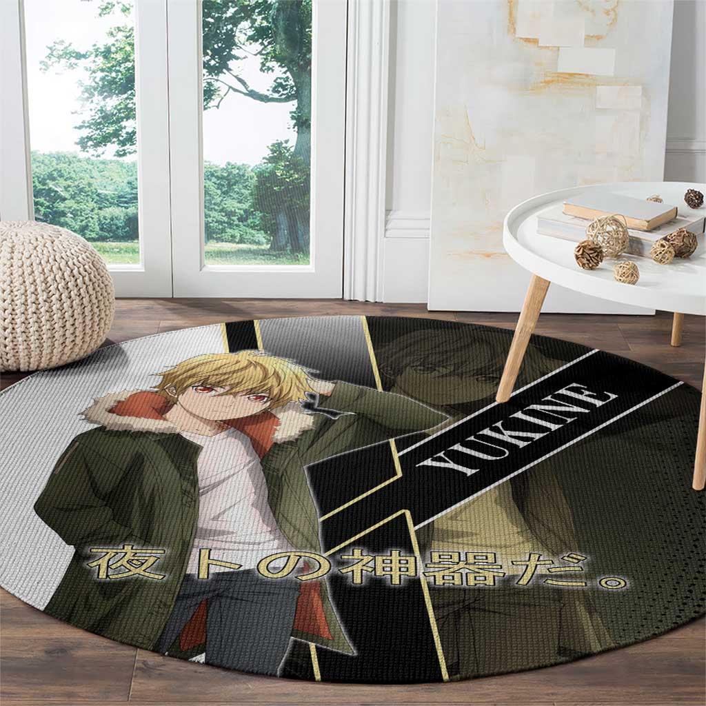 Yukine Round Carpet Urban Divine Anime Style
