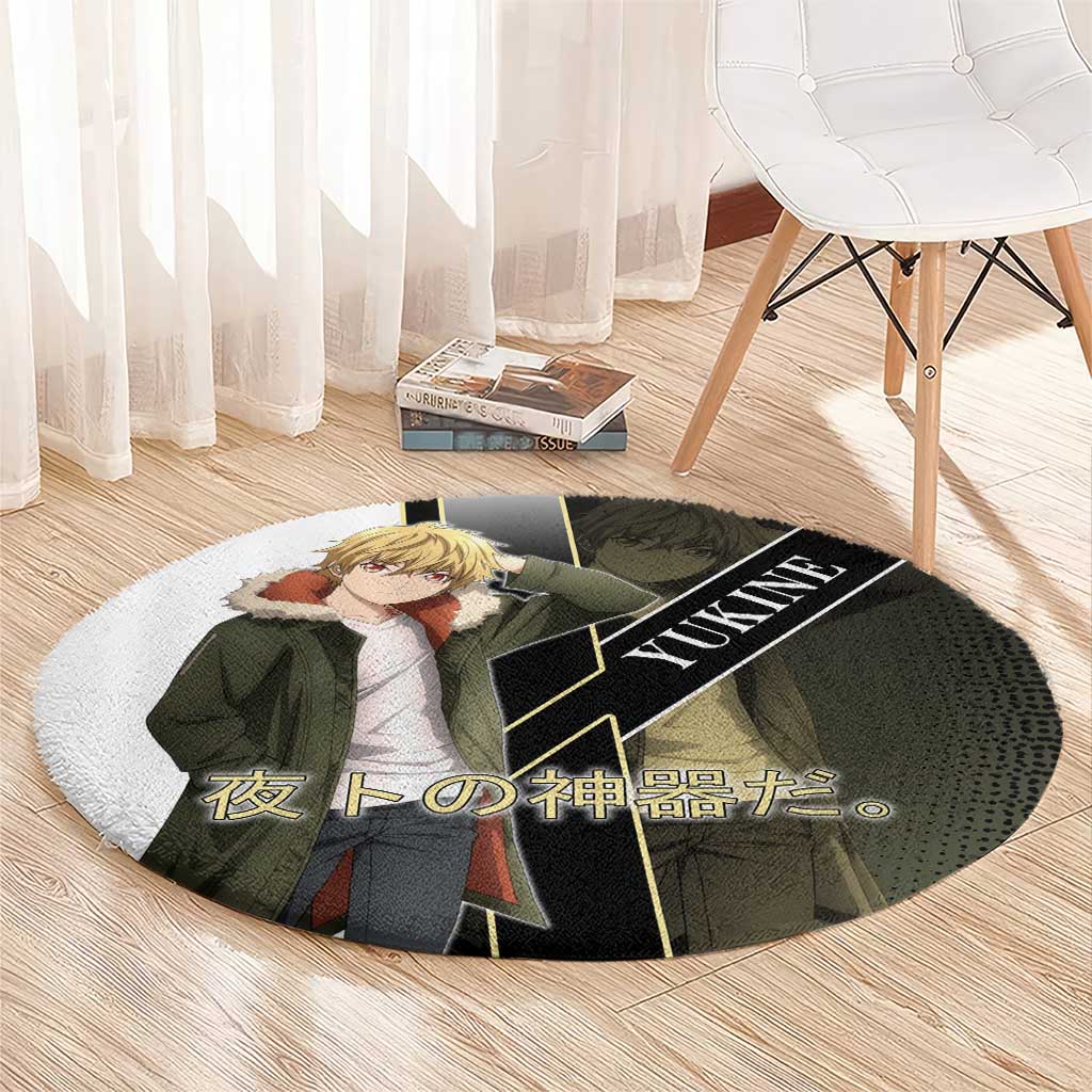 Yukine Round Carpet Urban Divine Anime Style