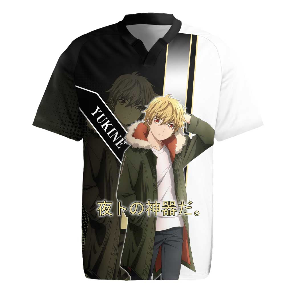 Yukine Rugby Jersey Urban Divine Anime Style