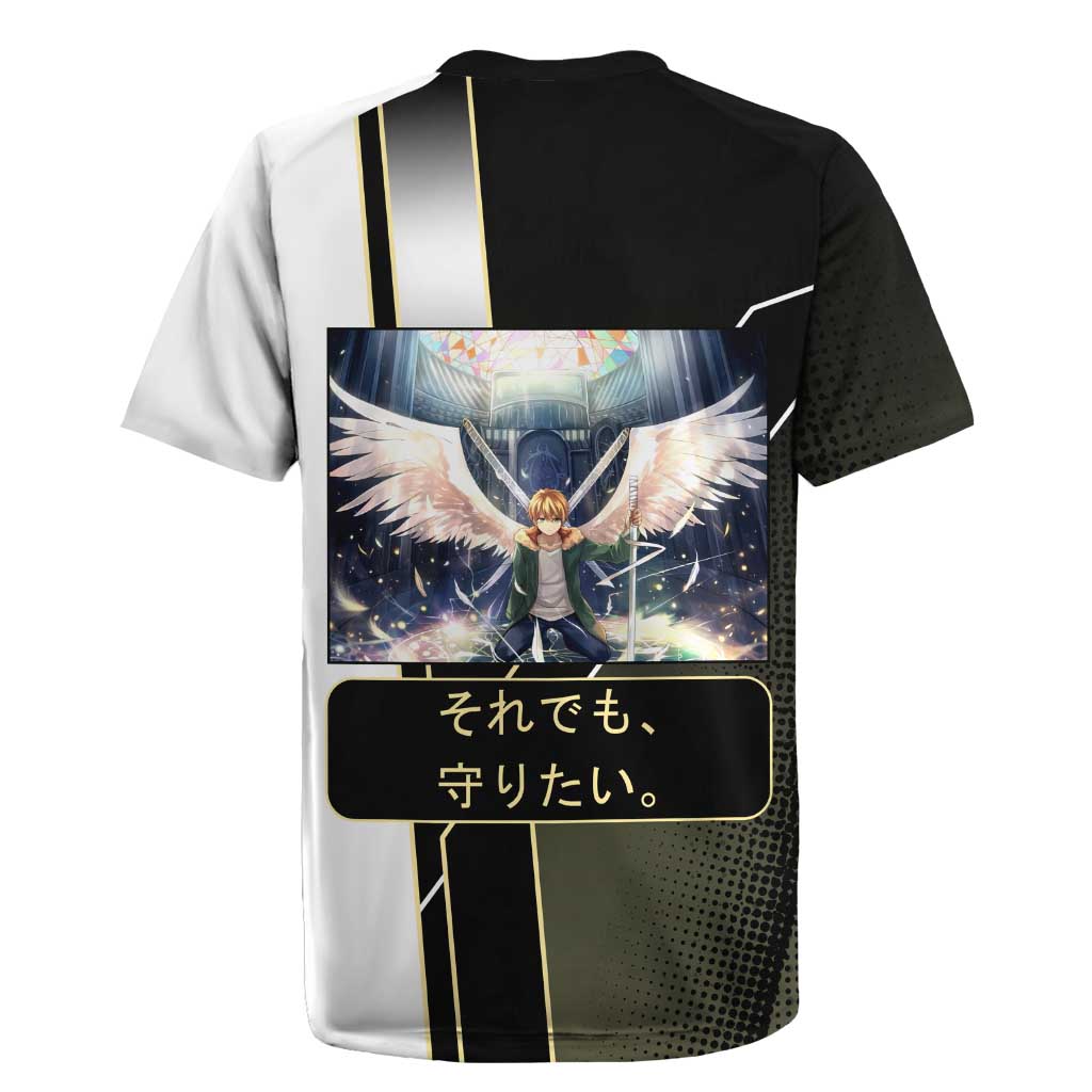 Yukine Rugby Jersey Urban Divine Anime Style