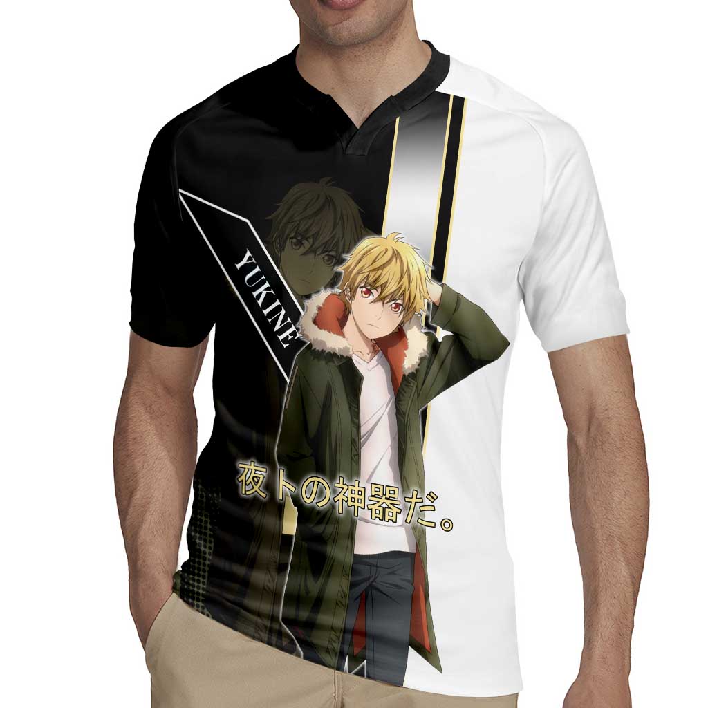 Yukine Rugby Jersey Urban Divine Anime Style