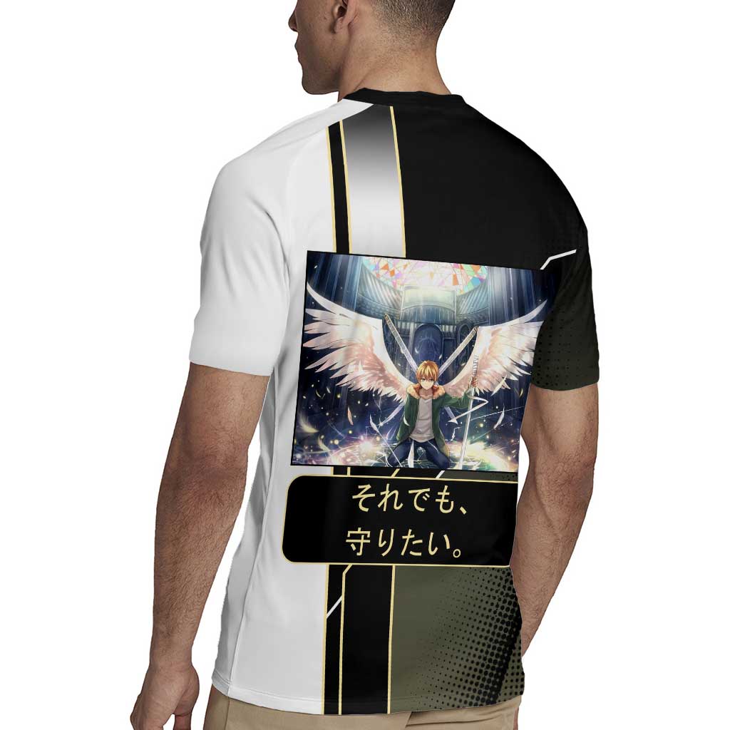 Yukine Rugby Jersey Urban Divine Anime Style
