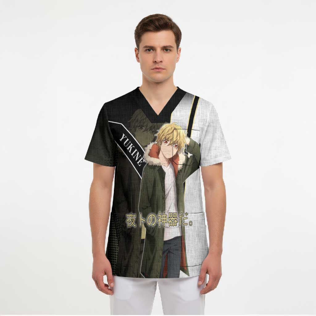 Yukine Scrub Top Urban Divine Anime Style