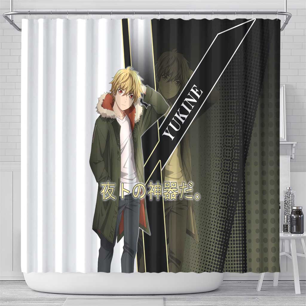 Yukine Shower Curtain Urban Divine Anime Style