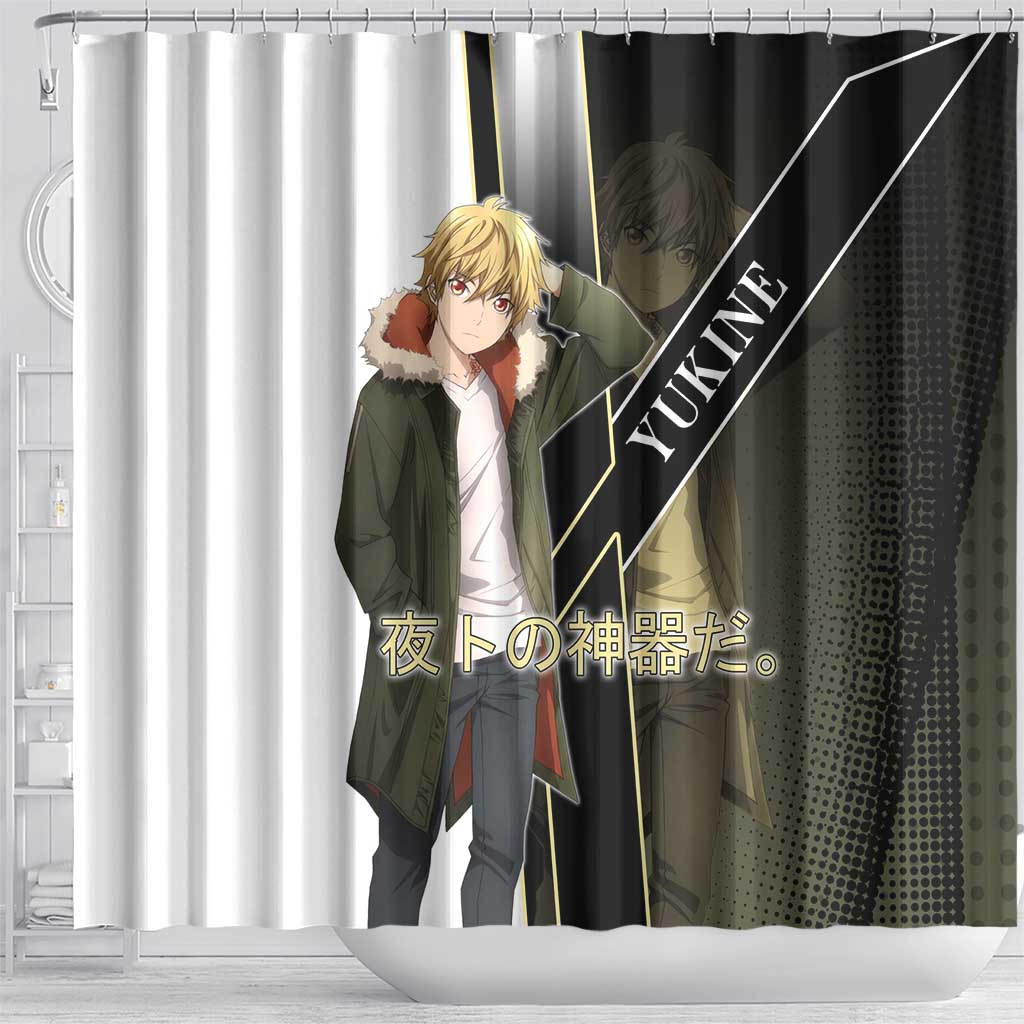 Yukine Shower Curtain Urban Divine Anime Style