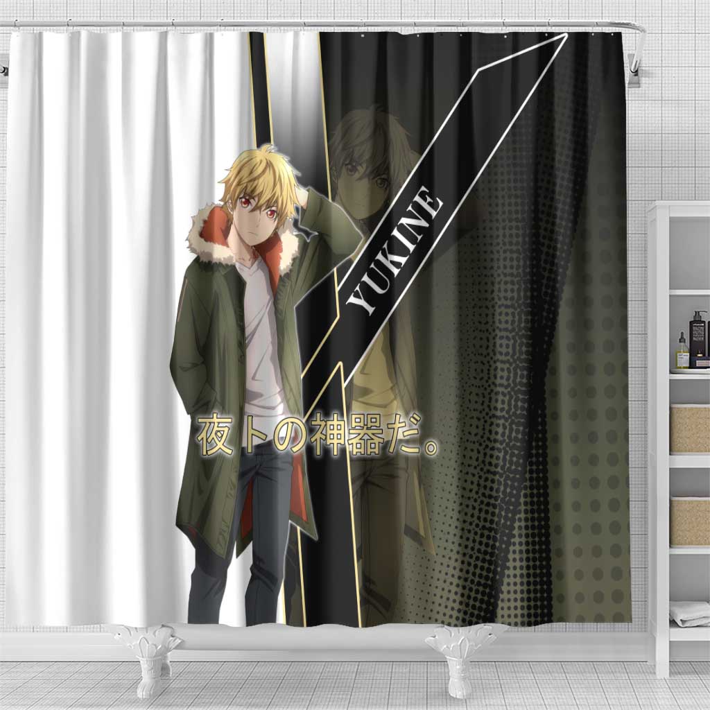 Yukine Shower Curtain Urban Divine Anime Style