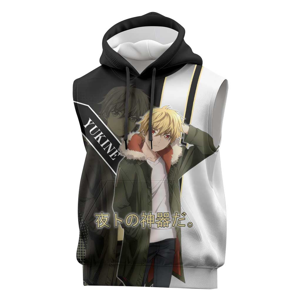 Yukine Sleeveless Hoodie Urban Divine Anime Style