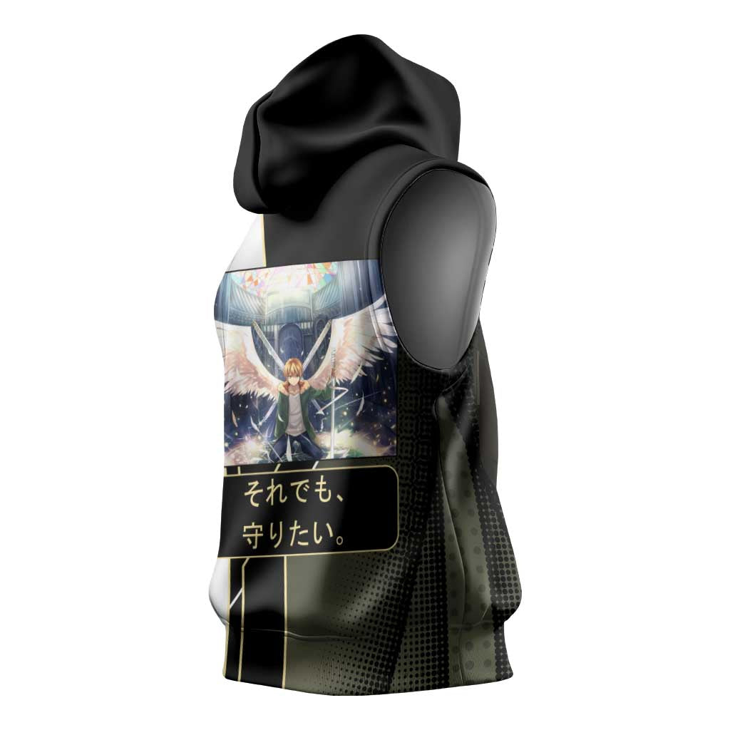 Yukine Sleeveless Hoodie Urban Divine Anime Style