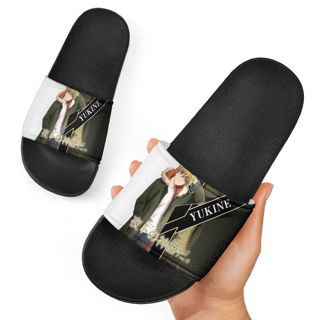 Yukine Slide Sandals Urban Divine Anime Style