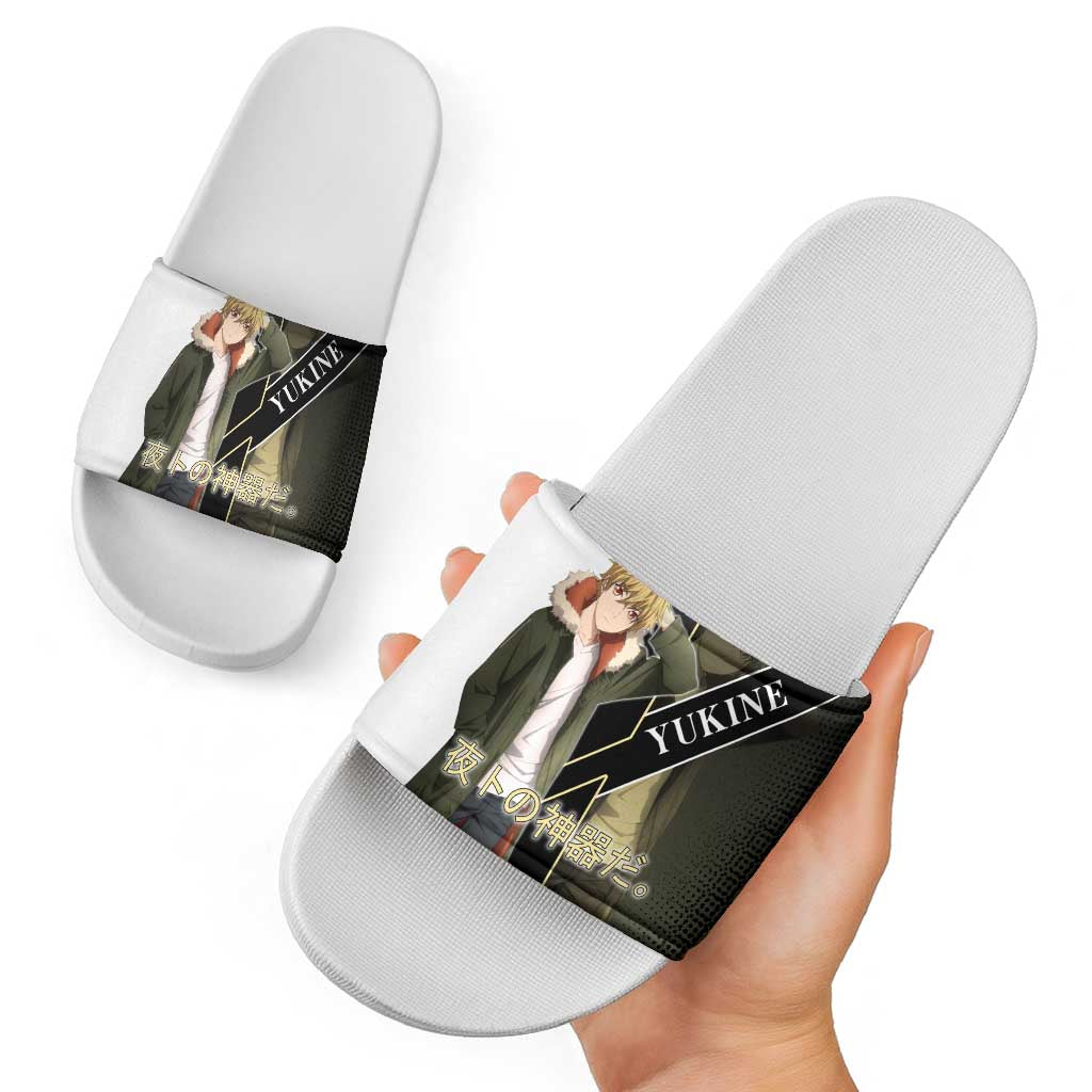 Yukine Slide Sandals Urban Divine Anime Style
