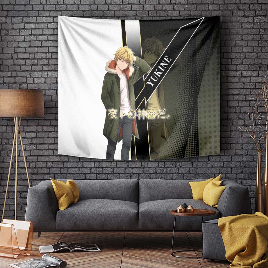 Yukine Tapestry Urban Divine Anime Style