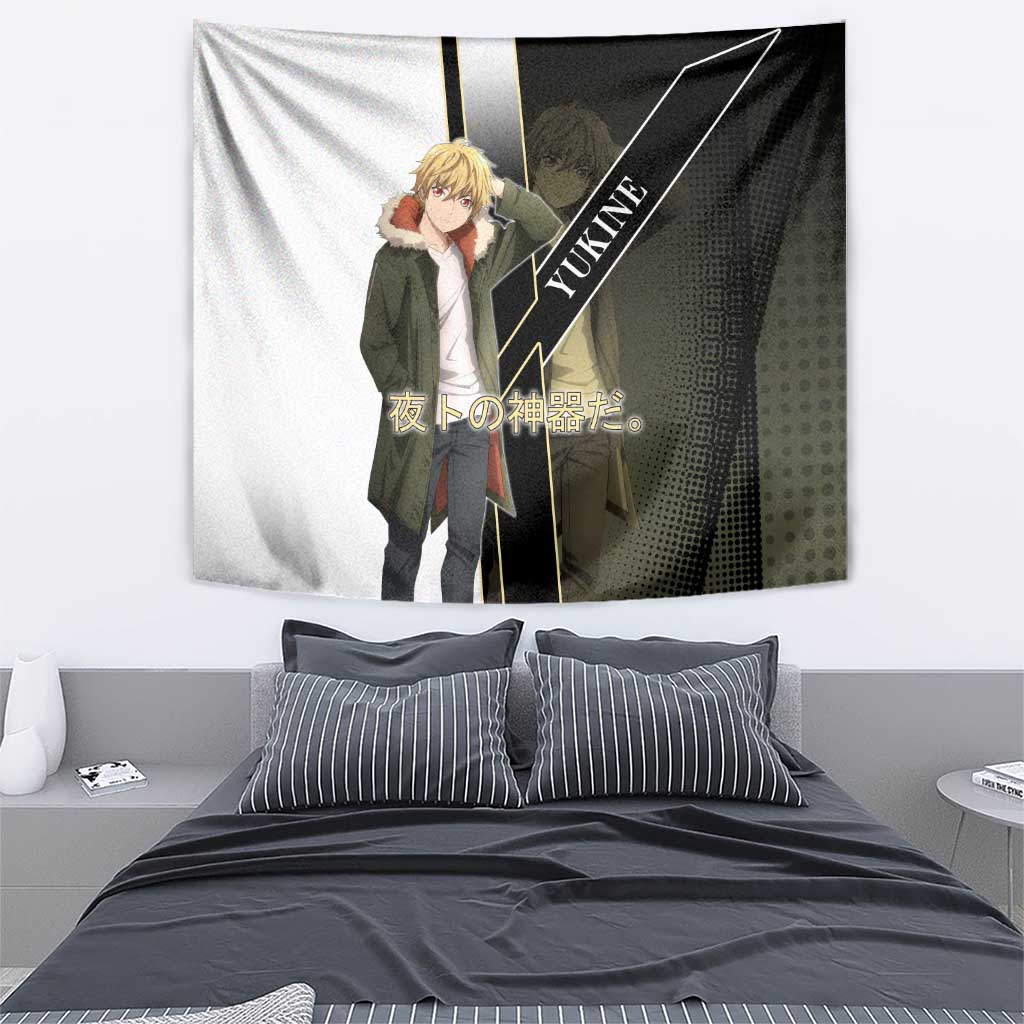 Yukine Tapestry Urban Divine Anime Style