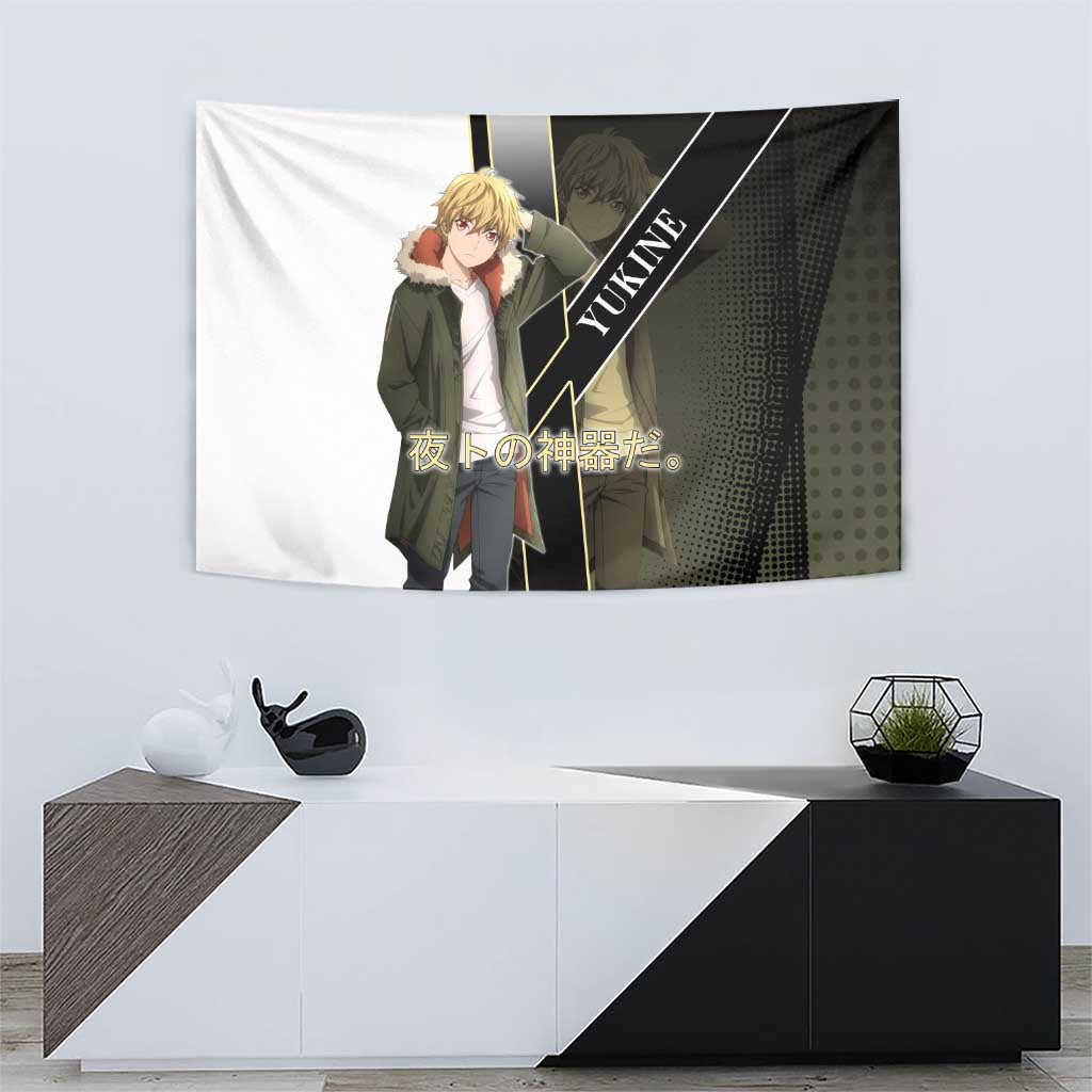 Yukine Tapestry Urban Divine Anime Style