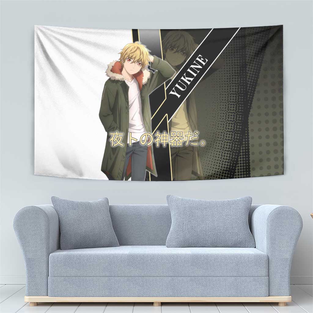 Yukine Tapestry Urban Divine Anime Style