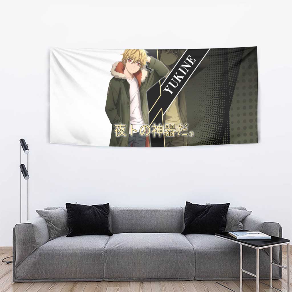 Yukine Tapestry Urban Divine Anime Style