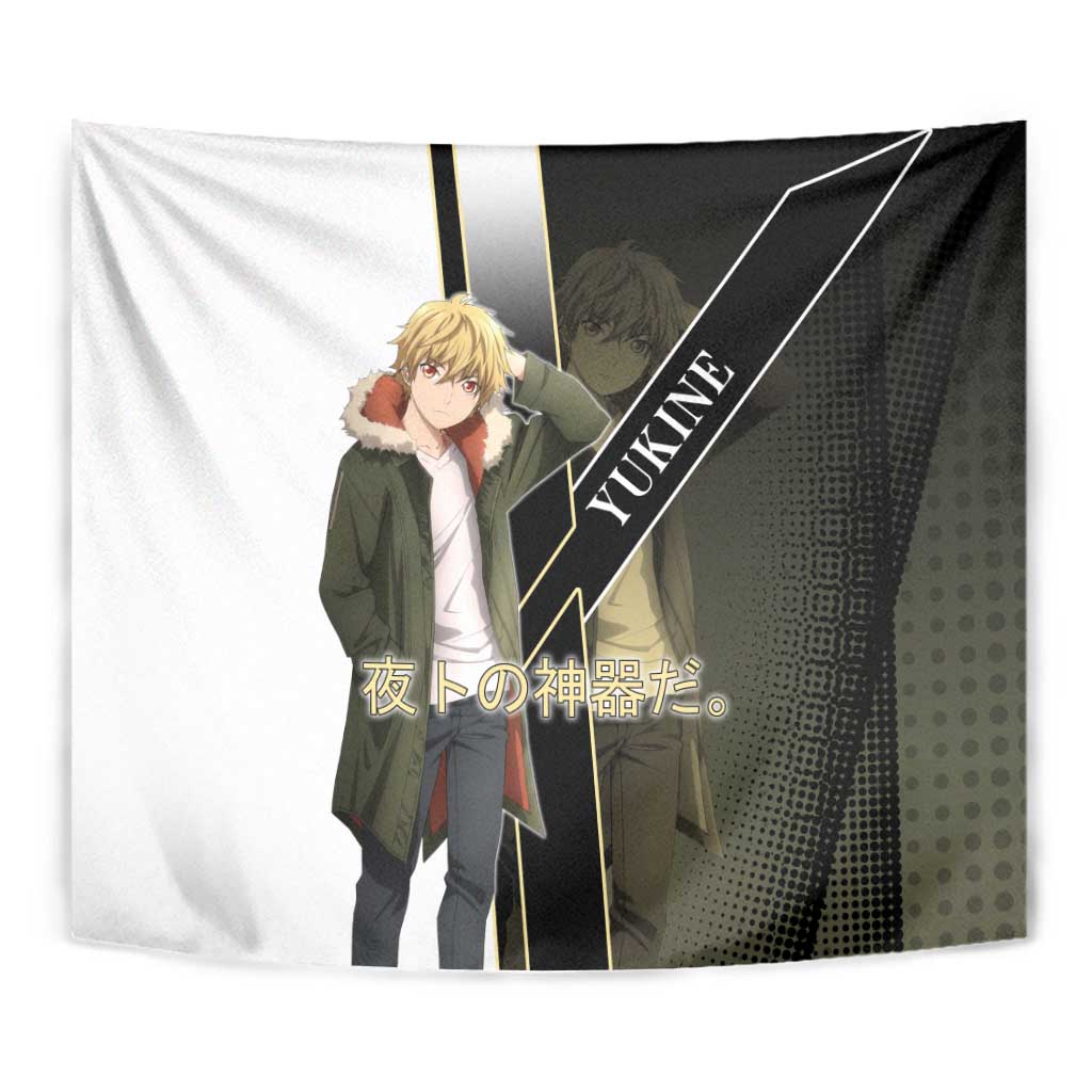 Yukine Tapestry Urban Divine Anime Style