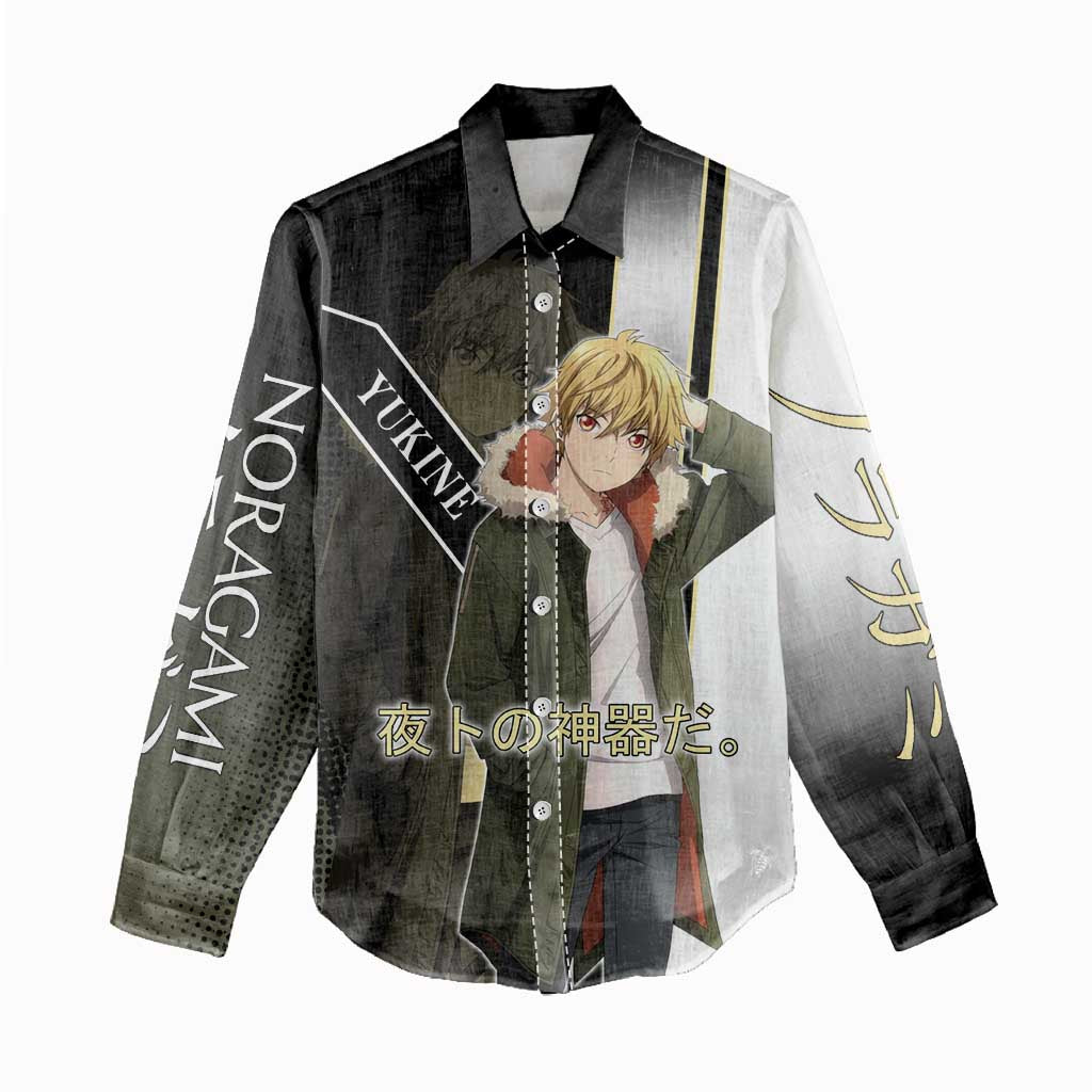 Yukine Women Casual Shirt Urban Divine Anime Style
